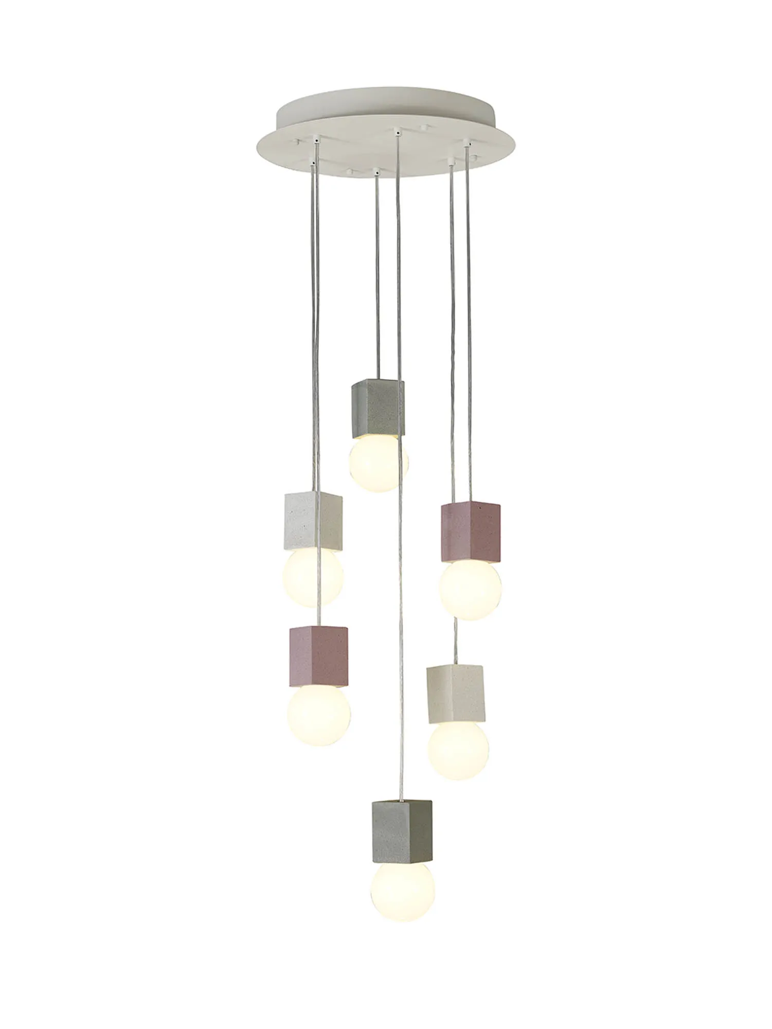 M7703  Galaxia Pendant 6 Light